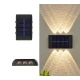 Lampa solara de perete lumina sus/jos 6 LED IP 65 impermeabila LY 002