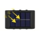 Lampa solara de perete lumina sus/jos 6 LED IP 65 impermeabila LY 002