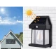Lampa solara de perete tip bec clasic cu senzor de miscare fara fir LED 3W