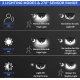 UB Lampa solara de perete ULTRA 100 LEDuri BK-100