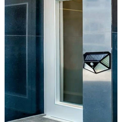 UB Lampa solara de perete ULTRA 100 LEDuri BK-100