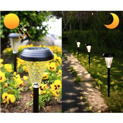 Lampa solara decorativa pentru gradina 45cm