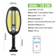 Lampa Solara HB-8288A OVALA 138 LED COB