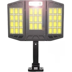 Lampa solara LED cu senzor de miscare 10000 Lm TRIPLA COB