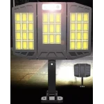 Lampa solara LED cu senzor de miscare 10000 Lm TRIPLA COB