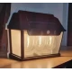 Lampa solara LED de perete cu 3 becuri Senzor de miscare Andowl Q D1640