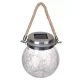 Lampa Solara LED tip borcan Q TL60 lumina colorata si maner