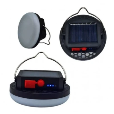 Lampa solara mini Q LED10 putere 10W cu 3 moduri iluminare si agatatoare