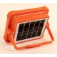 Lampa solara portabila de lucru LED 200W cu USB IP65 Galben