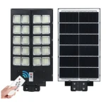 Lampa solara stradala 600W DUBLA senzor de lumina telecomanda 480 led 