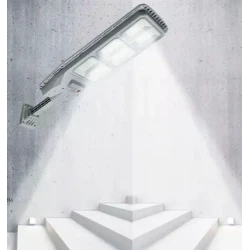 Lampa solara stradala cu senzor de miscare telecomanda 150W cu 6 casete Model JG 806