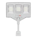 Lampa solara stradala cu telecomanda JG 703 cu 3 casete 108 LED 6000K senzor de miscare 100W