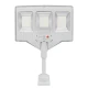 Lampa solara stradala cu telecomanda JG 703 cu 3 casete 108 LED 6000K senzor de miscare 100W