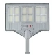 Lampa solara stradala cu telecomanda JG 712 cu 12 casete 108 LED 6000K senzor de miscare 200W