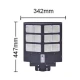 Lampa Solara Stradala Dubla 480 LED 600W 12 casete