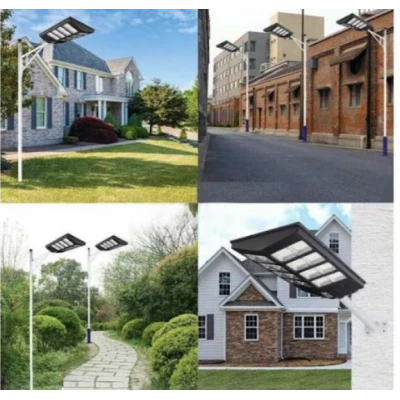 Lampa Solara Stradala Dubla 640 LED 800W 16 CASETE
