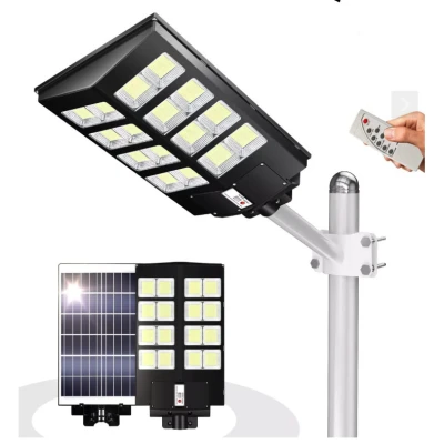 Lampa Solara Stradala Dubla 640 LED 800W JORTAN 16 casete