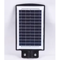 Lampa solara stradala JORTAN LED 300W cu panou fotovoltaic cu 6 casete