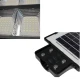 Lampa solara stradala JORTAN LED 300W cu panou fotovoltaic cu 6 casete
