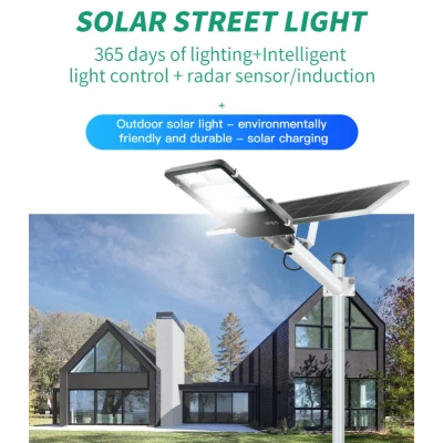 Lampa solara stradala JORTAN LED 400W cu 6 casete
