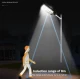 Lampa Solara Stradala TRIPLA cu Panou Solar Incorporat 9 CASETE