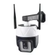 Lampa solara tip camera supraveghere falsa CCTV cu senzor si 2 antene