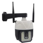 Lampa solara tip camera supraveghere falsa CCTV cu senzor si 2 antene
