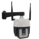 Lampa solara tip camera supraveghere falsa CCTV cu senzor si 2 antene
