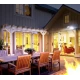 Lampa solara tip camera supraveghere falsa CCTV cu senzor si 2 antene