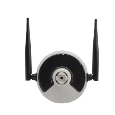 Lampa solara tip camera supraveghere falsa CCTV cu senzor si 2 antene