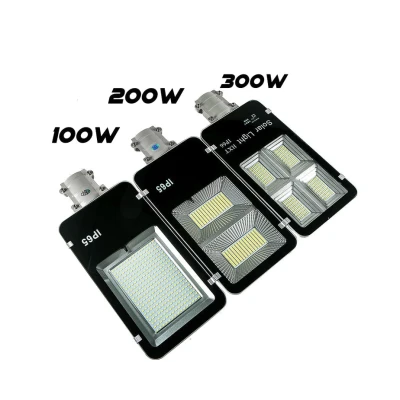 Lampa Stradala cu Incarcare Solara 100W Panou Solar Separat