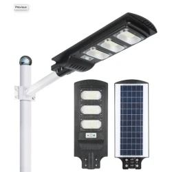 Lampa Stradala SMART LED 90W Cu Panou Solar ZDI