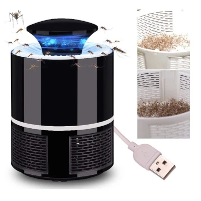 Lampa UV NOVA NV-818 Anti-Insecte cu capcana Vacuum alimentare USB Alb