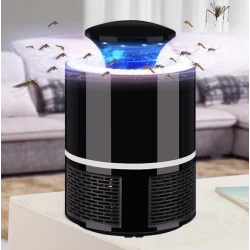 Lampa UV NOVA NV-818 Anti-Insecte cu capcana Vacuum alimentare USB Negru