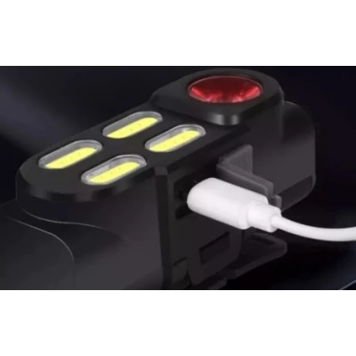 Lanterna cap cu acumulator si 4 setari de lumina KX 211