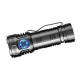 Lanterna compacta de aluminiu BL F82 cu 8 LED XPG magnet si clips incarcare USB acumulator 26650 Lumina Rosie SOS