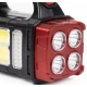 Lanterna cu incarcare solara LED HB 2678 de 25W COB lateral Power Bank slot USB