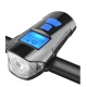 Lanterna de Bicicleta FY317 cu Claxon si Kilometraj DIGITAL