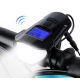 Lanterna de Bicicleta FY317 cu Claxon si Kilometraj DIGITAL