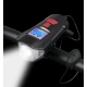 Lanterna de Bicicleta FY317 cu Claxon si Kilometraj DIGITAL