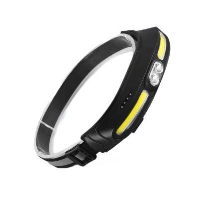 Lanterna de cap 5 moduri de functionare CH500 lumina alba si rosie incarcare USB 400lm