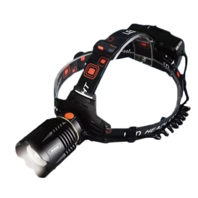 Lanterna de cap Andowl Q TD072 puternica cu LED neagra reincarcabila