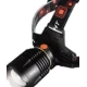 Lanterna de cap Andowl Q TD072 puternica cu LED neagra reincarcabila