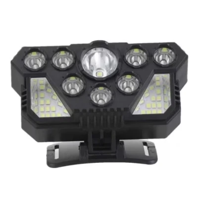 Lanterna de cap CL T28 cu 8 LED si 20 SMD reincarcabila prin USB