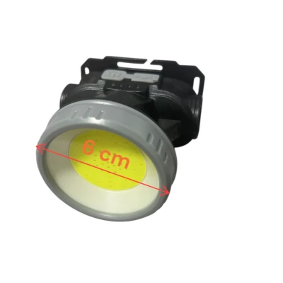 Lanterna de cap COB cu acumulator KX 308 cu led mare puternic