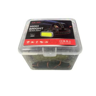 Lanterna de cap COB cu acumulator KX 309 cu led puternic