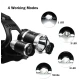 Lanterna de cap cu 3 LED reincarcabila R3000