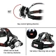 Lanterna de cap cu 3 LED reincarcabila R3000