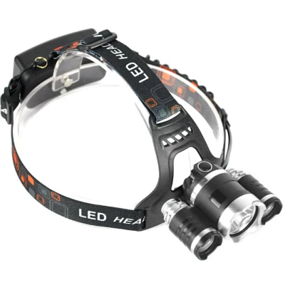 Lanterna de cap cu 3 LED reincarcabila R3000