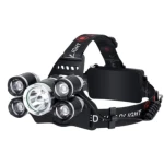Lanterna de Cap cu 5 LED-uri si ZOOM 30W XL